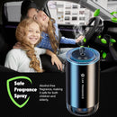 Smart Car Air Freshener with Starry Lights Projector: Automatic Aroma Diffuser, 3 Modes, Rechargeable for Car & Home - RnR Galore