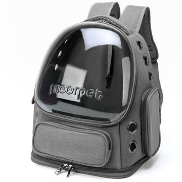 Spacious Pet Carrier with Ventilation System & Water - Resistant Design(grey) - RnR Galore