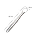 Stainless Steel Tongue Scraper Cleaner Oral Hygiene Reduce Bad Breath Metal Tool - RnR Galore