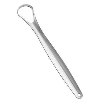 Stainless Steel Tongue Scraper Cleaner Oral Hygiene Reduce Bad Breath Metal Tool - RnR Galore