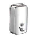 Stainless Steel Wall Mounted Soap Dispenser Hotel Bathroom Sanitizer Bottle - 500ML - RnR Galore