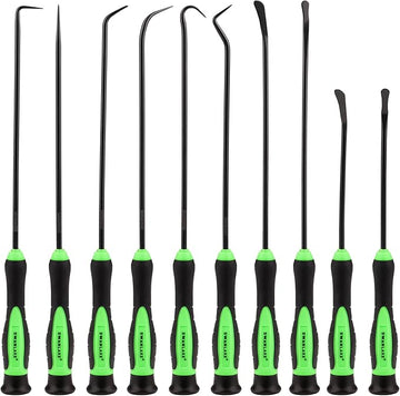 SWANLAKE 10 - Piece Pick and Hook Set, Pick Tool Set for Car Auto Oil Seal/O - Ring Seal Gasket Pick Mini Hooks Puller Remover - RnR Galore