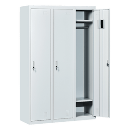 Three - Door Side by Side Office Gym Shed Storage Locker - RnR Galore