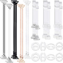 Transparent Bra Straps 24pcs Adjustable Non - slip Replacement Straps with Clips Compatible with Various Bras - RnR Galore