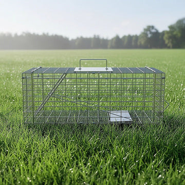 Trap Humane Possum Cage Live Animal Safe Catch Rabbit Cat Hare Fox Bird - RnR Galore