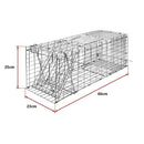 Trap Humane Possum Cage Live Animal Safe Catch Rabbit Cat Hare Fox Bird - RnR Galore