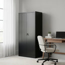 Two - Door Metal Cabinet Shelf Storage for Home Office Gym - RnR Galore