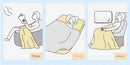 Ultra - Soft Kids Plush Fleece Blanket - Cozy Cartoon Animal Throw for All Seasons (Fawn) - RnR Galore