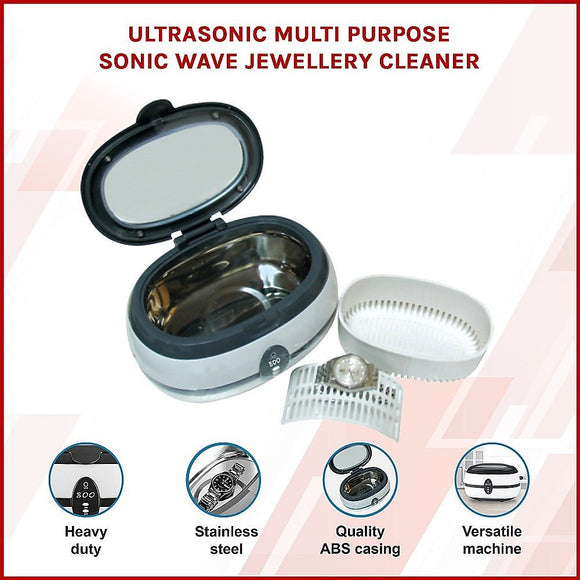 Ultrasonic Multi Purpose Sonic Wave Jewellery Cleaner - RnR Galore