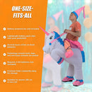 UNICORN Fancy Dress Inflatable Suit - Fan Operated Costume - RnR Galore