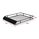 Universal Roof Rack Basket - Car Luggage Carrier Steel Cage Vehicle Cargo - RnR Galore