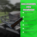 Universal Roof Rack Basket - Car Luggage Carrier Steel Cage Vehicle Cargo - RnR Galore