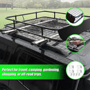 Universal Roof Rack Basket - Car Luggage Carrier Steel Cage Vehicle Cargo - RnR Galore