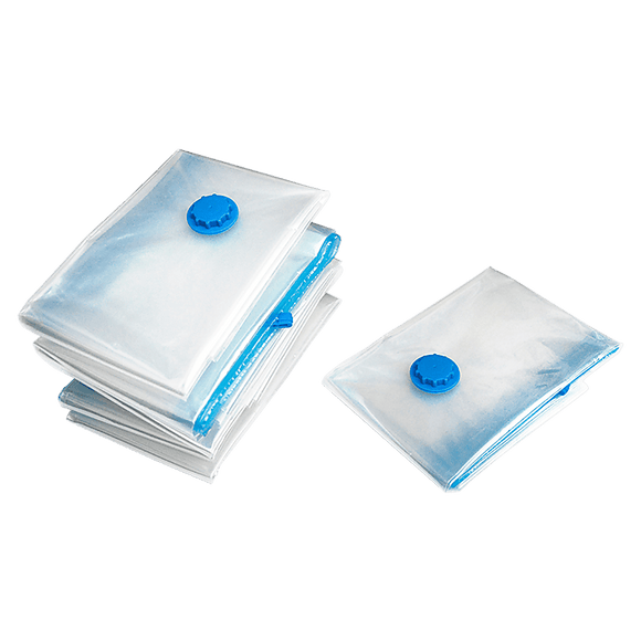 Vacuum Bags Clothes Sealed Clothing Bag Travel Compact Storage Space Saver x12 - RnR Galore