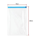 Vacuum Bags Clothes Sealed Clothing Bag Travel Compact Storage Space Saver x12 - RnR Galore
