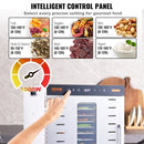 VEVOR 10 Trays Food Dehydrator Machine Stainless Steel 1000W Jerky Fruit Drying - RnR Galore