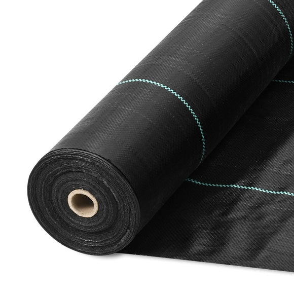 VEVOR 13FTx60FT Premium Heavy Duty Weed Barrier Landscape Fabric, 5OZ Woven Geotextile Fabric Under Gravel, High Permeability for Weed Blocker Weed Mat, Driveway Fabric, Weed Control Garden Cloth - RnR Galore