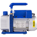 Vevor 4CFM 1/4HP Rotary Vane Vacuum Pump + R134AManifold Gauge Tester Charging +Hose - RnR Galore