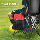 VEVOR 8 Seat Portable Folding Sport Bench Outdoor Camping Chair with Carry Bag - RnR Galore