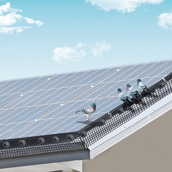 VEVOR 8in x 100ft Solar Panel Bird Guard Critter Guard Roll Kit 100pcs Fasteners - RnR Galore
