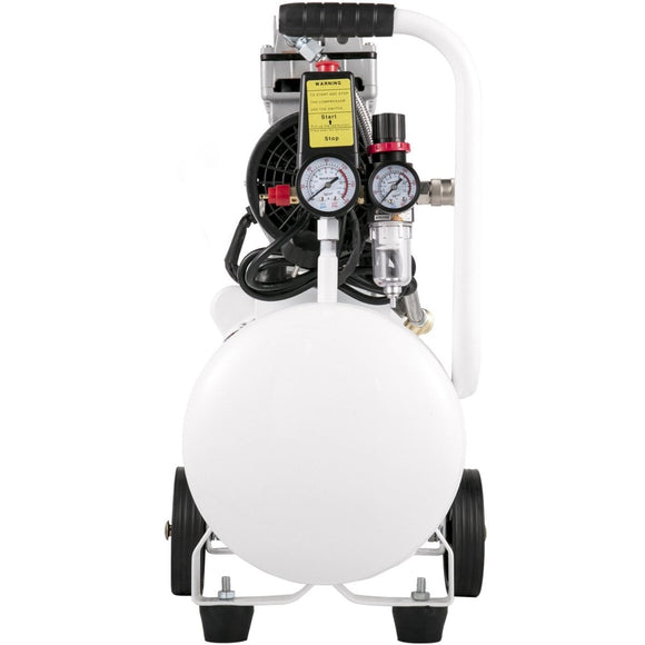 VEVOR Air Compressor 6.6 Gallon, Portable Air Compressor 1 HP, Oil Free Air Compressor Steel Tank 750W, Pancake Air Compressor 115 PSI, Ultra Quiet Compressor for Home Repair, Tire Inflation - RnR Galore