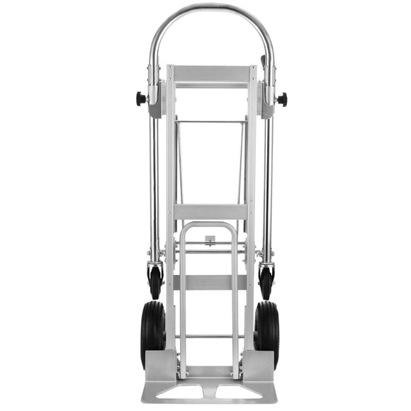 VEVOR Aluminum Hand Truck 3 in 1 Folding Hand Truck Convertible Hand Truck and Dolly - RnR Galore