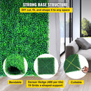 20 PCS Artificial Boxwood Hedge Panels, Privacy Screen for Indoor/Outdoor Decoration - RnR Galore