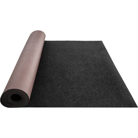 VEVOR Bass Boat Carpet Cutpile Marine Carpet 6 x 13 ft Charcoal Black In/Outdoor - RnR Galore