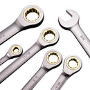 VEVOR Combination Wrench Set 24 PCS SAE 1/4" - 7/8" Metric 8 - 19mm Organizer Rack - RnR Galore