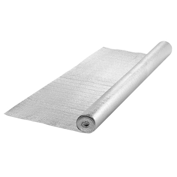 VEVOR Double Reflective Insulation Roll Foam Core Radiant Barrier 120 x 48 Inch / 3 x 1.2M - RnR Galore