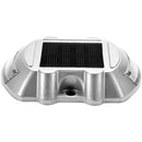 VEVOR Driveway Lights 12 - Pack Solar Driveway Lights Bright White with Screws Solar Deck Lights Outdoor Waterproof Wireless Dock Lights 6 LEDs for Path Warning Garden Walkway Sidewalk Steps - RnR Galore