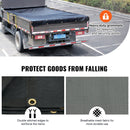 VEVOR Dump Truck Mesh Tarp - Heavy Duty PVC Coated Cover with Brass Grommets - RnR Galore