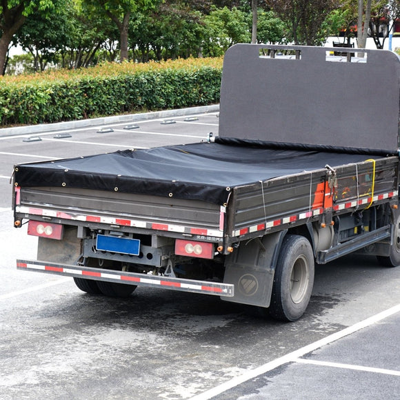 VEVOR Dump Truck Mesh Tarp - Heavy Duty PVC Coated Cover with Brass Grommets - RnR Galore