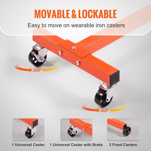 VEVOR Engine Stand 750LBS Motor Hoist Dolly 360 Degree Adjustable Mounting Head - RnR Galore