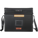 Fireproof Document Box with Lock & Handle, Waterproof File Box for Money & Jewelry - RnR Galore
