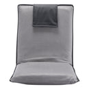 VEVOR Floor Chair, 6 - Position Adjustable Meditation Chair with Back Support, Folding Sofa Chair for Reading TV Watching and Gaming, Portable Floor Seat Lounge Sofa Chair for Kids Teens Adults, Gray - RnR Galore