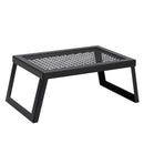 VEVOR Folding Campfire Grill Portable Camping Fire Pit Steel Outdoor BBQ Picnic - RnR Galore