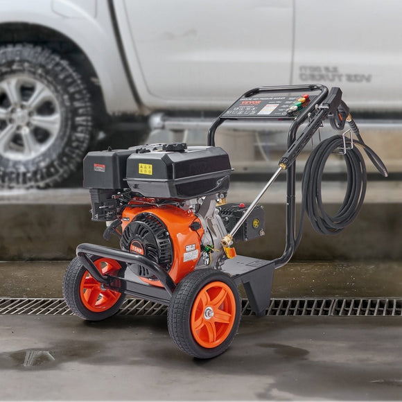 VEVOR Gas Pressure Washer Gas Powered Washer 4400 PSI 4.0 GPM 390cc 5 Nozzles - RnR Galore