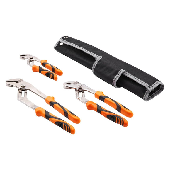 VEVOR Groove Joint Pliers Set Water Pump Pliers 3 - Piece 12 - RnR Galore
