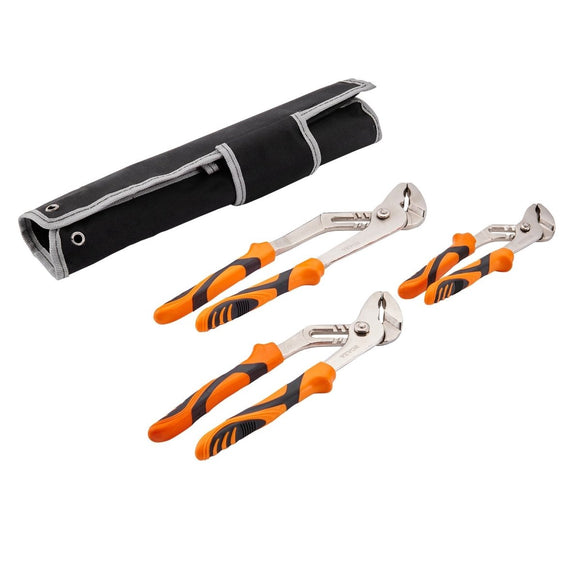 VEVOR Groove Joint Pliers Set Water Pump Pliers 3 - Piece 12 - RnR Galore