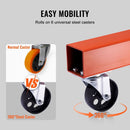 VEVOR Hydraulic Engine Hoist with Lever, 2000KG Heavy - duty Cherry Picker Shop Crane, Foldable Engine Crane and Engine Hoist leveler for Auto Repair, Motors, Weights Lifting, Loading - RnR Galore