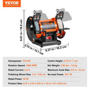 VEVOR Jewelry Polisher, Bench Grinder Polishing & Buffing Machine, 3590RPM Bench Lathe Polisher with 1 Wool Wheel & 1 Abrasive Fiber Wheel & 1 Grinding Wheel & 100pcs Tools - RnR Galore