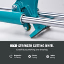 VEVOR Manual Tile Cutter, 1200mm, Porcelain Ceramic Tile Cutter with Tungsten Carbide Cutting Wheel, Infrared Positioning, Anti - Skid Feet, Double Rails for professional installers or beginners - RnR Galore