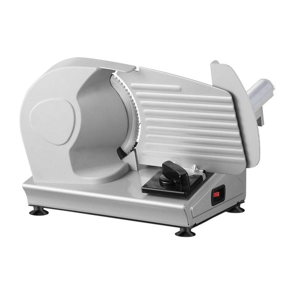 VEVOR Meat Slicer, 180W Electric Deli Food Slicer with 7.5" SUS420 Stainless Steel Blade and Blade Guard, 0 - 0.6 inch Adjustable Thickness for Home Use, Easy to Clean, Cut Meat, Bread, Ham and Cheese - RnR Galore