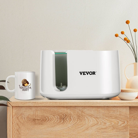 VEVOR Mug Press Machine Automatic Heat Press Sublimation Printing 11 - 15oz Cup - RnR Galore