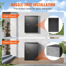 VEVOR Package Delivery Boxes for Outside 15.4" x 10.6" x 20.5" with Coded Lock - RnR Galore