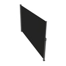 VEVOR Retractable Side Awning, 160X300cm Aluminum Outdoor Privacy Screen, 280g Polyester Water - proof Retractable Patio Screen, UV 30+ Room Divider Wind Screen for Patio, Backyard, Balcony, Black - RnR Galore
