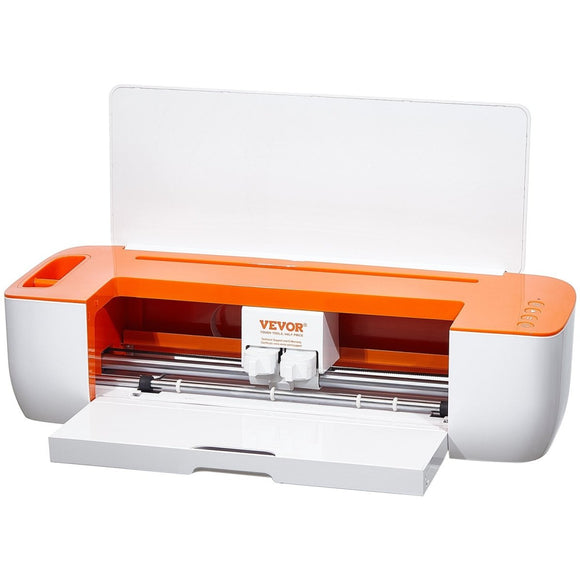 VEVOR Vinyl Cutter Machine, Bluetooth Connectivity DIY Cutting Machine, Compatible with iOS, Android, Windows and Mac, Massive Designs Included, for Creating Customized Cards, Home Decor - RnR Galore