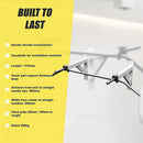 Wall Mounted Chin Up Pull Up Bar – Heavy Duty Home Gym Strength Training - RnR Galore
