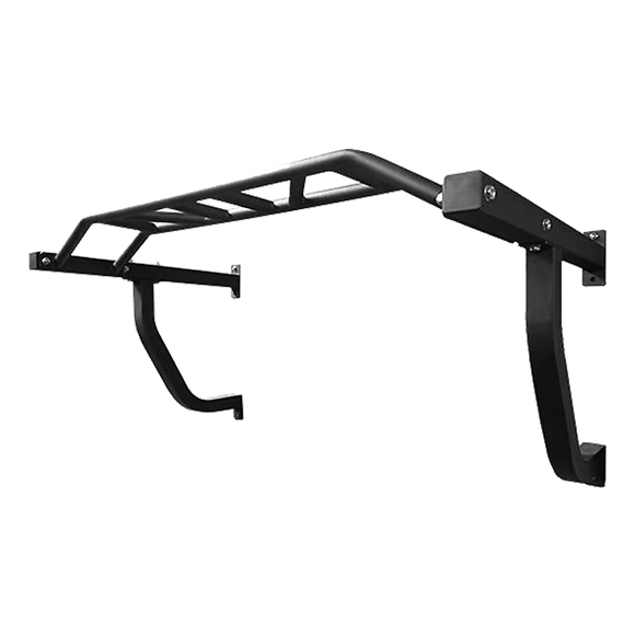 Wall Mounted Multi Grip Chin Up Bar – Heavy Duty Pull Up Station for Upper Body Training - RnR Galore